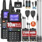Rádio amador portátil Walkie Talkie BAOFENG UV-5RM, pacote com 2 unidades de 10 W Rádio amador portátil Walkie Talkie BAOFENG UV-5RM, pacote com 2 unidades de 10 W