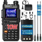 Rádio amador Walkie Talkies BAOFENG UV26 de 10 W de longo alcance, 1 pacote