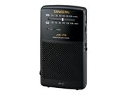 Rádio analógico de bolso Sangean SR-35 AM/FM, preto