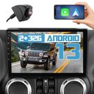 Rádio Android 13 AWESAFE para Jeep Wrangler JK (2007-2018) e Dodge Ram 1500/2500 (2009-2012)