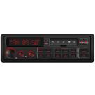 Rádio automotivo DOVOX retrô Single Din com Bluetooth, USB e AUX
