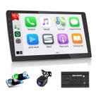 Rádio Automotivo Haudio Android 10,1 Polegadas Double Din com Apple CarPlay e Android Auto Sem Fio - 2GB RAM 64GB ROM, Tela IPS Touchscreen, Navegação GPS, Bluetooth, Suporta Câmera de Ré AHD 720P Rádio Automotivo Haudio Android 10,1 Polegadas Double Din com Apple CarPlay e Android Auto Sem Fio - 2GB RAM 64GB ROM, Tela IPS Touchscreen, Navegação GPS, Bluetooth, Suporta Câmera de Ré AHD 720P