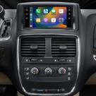 Rádio automotivo iCarSEPTON com tela sensível ao toque, CarPlay sem fio e Android Auto