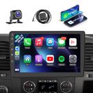 Rádio automotivo Leadfan 10,1" com tela sensível ao toque, CarPlay e Android Auto Rádio automotivo Leadfan 10,1" com tela sensível ao toque, CarPlay e Android Auto