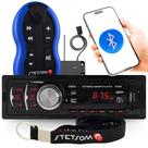 Radio Automotivo Sem Toca Cd Mp3 Player Bluetooth Usb Sd + Controle Longa Distancia Stetsom
