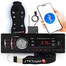 Radio Automotivo Sem Toca Cd Mp3 Player Bluetooth Usb Sd Controle Remoto Radio Automotivo Sem Toca Cd Mp3 Player Bluetooth Usb Sd Controle Remoto