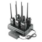 Radio Bidireccional BAOFENG UV-5R Radio de Dos Bandas Walkie Talkies Paquete de 6