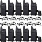 Rádio bidirecional recarregável Walkie Talkies TIDRADIO TD-M8s (pacote com 10) Rádio bidirecional recarregável Walkie Talkies TIDRADIO TD-M8s (pacote com 10)