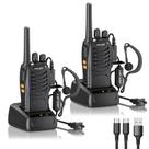 Rádio bidirecional Walkie Talkie JUCJET 888S de 16 canais (pacote com 2)