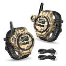 Rádio bidirecional Walkie Talkies Zeeloopbee, pacote com 2 unidades