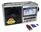 Rádio Com Bluetooth Portátil Analógico Am/Fm/Sw 9 bandas Le-604 - Enviamos no mesmo dia