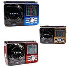 Radio Com Lanterna Leon Gts-1088 Fm Am Sw1 Usb Sd Mp3 Tf 9 Bandas
