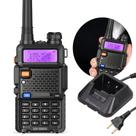 Rádio Comunicador 5W com Antena Dual Band, FM e Bateria 1800mAh BOM5701