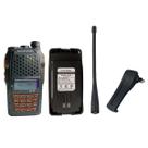 Radio Comunicador Baofeng UV-6R Com Bateria, Antena e Clip Reposição