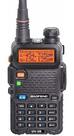 Rádio Comunicador Ht Dual Band Uhf Vhf Uv-5r Fm Fone Ptt Cor Preto