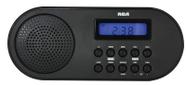 Rádio de alerta meteorológico RCA RCWR7V com alertas e relógio da NOAA