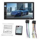 Rádio de Carro 7" 2 Din com Tela Sensível ao Toque, Estéreo MP5 Multimídia Bluetooth