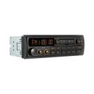 Rádio De Carro Bluetooth Estilo Retrô 1 Din MP3 AUX FM AM RDS Controle Por Voz USB TF Player 12V