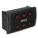 Rádio de carro Bluetooth Pyle PLMRBTSQ1 Receptor marinho impermeável