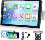 Rádio de carro Hodozzy Single Din de 9 polegadas com CarPlay e Android Auto Rádio de carro Hodozzy Single Din de 9 polegadas com CarPlay e Android Auto