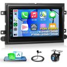 Rádio de carro Podofo 2GB+64GB com Carplay Android Auto sem fio