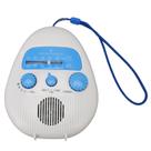 Rádio de chuveiro ASHATA Waterproof AM FM operado por bateria