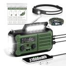 Rádio de emergência Vokida Hand Crank Solar 10000mAh com ferramentas Rádio de emergência Vokida Hand Crank Solar 10000mAh com ferramentas
