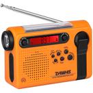 Rádio de Emergência ZHIWHIS ZWS-900 Solar com Manivela 2000 mAh Rádio de Emergência ZHIWHIS ZWS-900 Solar com Manivela 2000 mAh