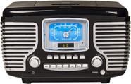 Rádio de Mesa Crosley CR612B-BK Corsair AM/FM com Bluetooth