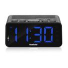 Rádio-despertador digital Homicial com rádio AM/FM, dígitos LED multicoloridos de 1,4”, predefinido, temporizador e tela nítida com dimmer para cabeceira do quarto, alimentado por bateria/plug-in Rádio-despertador digital Homicial com rádio AM/FM, dígitos LED multicoloridos de 1,4”, predefinido, temporizador e tela nítida com dimmer para cabeceira do quarto, alimentado por bateria/plug-in