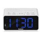 Rádio Despertador Homicial Digital AM/FM LED 1,4" Branco Rádio Despertador Homicial Digital AM/FM LED 1,4" Branco