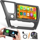 Rádio do carro B4U Android 13 4GB RAM 64GB ROM para Honda Civic 2013-2017