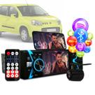 Radio Dvd Bluetooth Mp5 Usb 1din Espelhamento Fiat Novo Uno