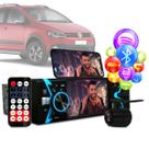 Radio Dvd Bluetooth Mp5 Usb 1din Espelhamento Vw Space Cross