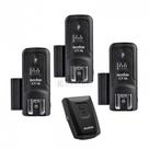 Rádio Flash 16 Canais com Transmissor + 3 Receptor para Flashes Estúdio CT-16