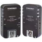 Rádio flash yongnuo yn-622c ii e-ttl para canon (par)