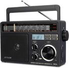 Rádio FM AM portátil Retekess TR618 com SD, Micro SD e USB