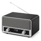 Rádio FM Audiocrazy AM Bluetooth 5.0 Relógio digital 40 predefinições