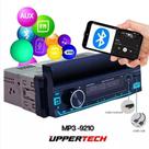 Radio fm/usb/sd/bt/aux c/ suporte p/ celular 9210 uppertech