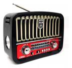 Rádio Grande Potecia De Som C/ Lanterna Led P2 Bluetooth Usb - lelong