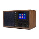 Rádio inteligente na Internet Grace Digital Mondo Elite Classic Walnut