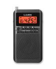 Rádio meteorológico LIJIANI NOAA AM/FM portátil operado por bateria