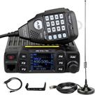 Rádio móvel Retevis RT95 de banda dupla 2m 70cm com antena