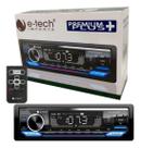 Radio Mp3 Automotiv E-tech Premium Plus Bluetooth Usb Aux Sd