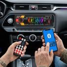 Rádio MP3 Bluetooth 7 Cores 200W USB SD