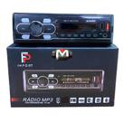 Rádio Mp3 com 2 Entradas USB