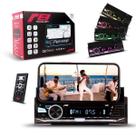 Radio Mp3 Jr8 1020bt Lcd Multicolor Suporte Celular App Automotivo