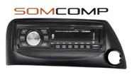 Radio Mp3 Player Som Automotivo E Moldura Ford Ka Preta