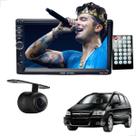 Rádio MP5 CarPlay Android Auto 2 Din + Câmera Ré Zafira 2001 2002 2003 2004 2005 2006 2007 até 2012