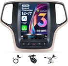 Rádio multimídia Fortdows para Jeep Grand Cherokee WK 2014-2017, tela HD de 10,1"